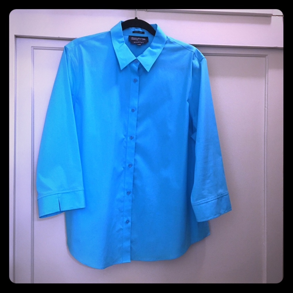 Turquoise Jones New York blouse 👕!